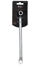 Ключ накидной с изгибом 8х9мм PRO, пласт.подвес