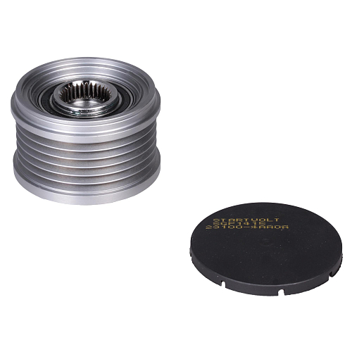 Шкив с обгонной муфтой генератора для автомобилей Nissan Almera III G15 (12-)/Renault Duster (10-) 1.6i