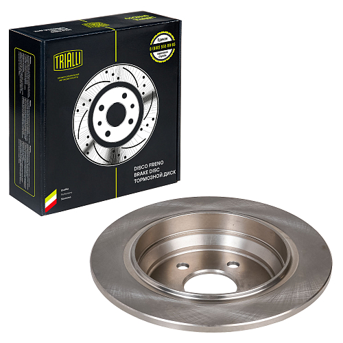 Диски тормозные для автомобилей Mercedes Vito / Viano (W639) (03-) задний d=296 окрашенный