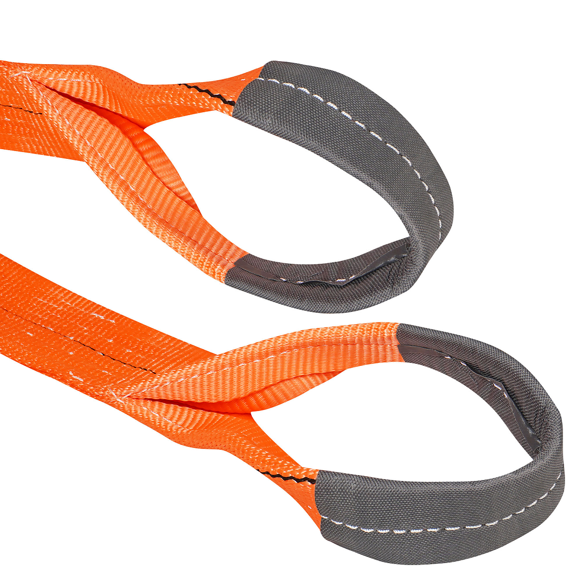 Трос VIP буксировочный усиленный (лента) 15 т, 6 м, без крюков, мешок