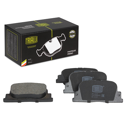 Колодки тормозные дисковые задние для автомобилей Toyota Camry (96-) / Lifan Solano (10-) / BYD F3 (05-)