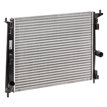 Радиатор охлаждения для автомобилей Лада Largus (12-)/Renault Logan (08-) MT (сборный)