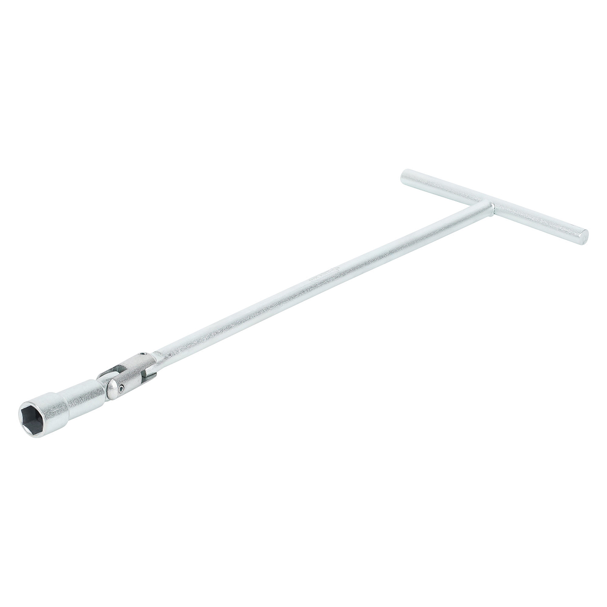 Ключ свечной Т-образный 16мм, 350мм INDUSTRY металл.рукоятка, резиновый фиксатор