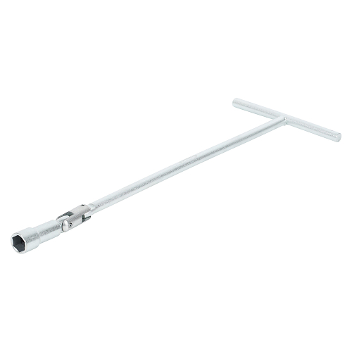 Ключ свечной Т-образный 16мм, 350мм INDUSTRY металл.рукоятка, резиновый фиксатор