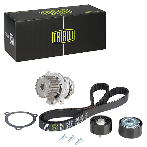 Ремкомплект ГРМ для автомобилей Лада 2170 (помпаLuzar/ремень HNBR/2 ролика)