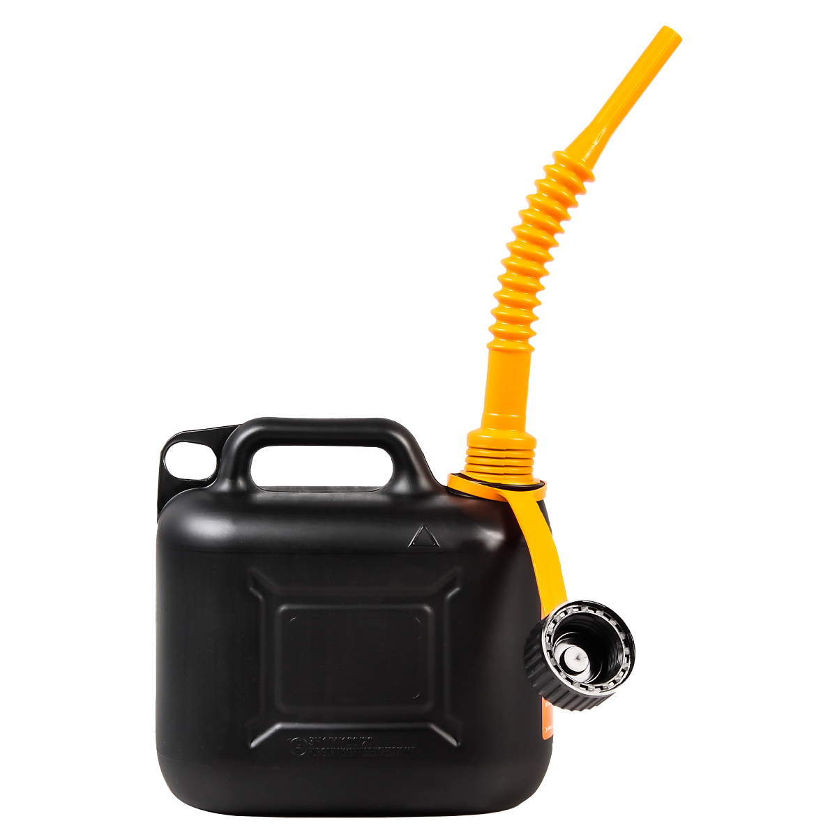 Канистра 5л пластиковая для дизеля, крышка с защитой от детей