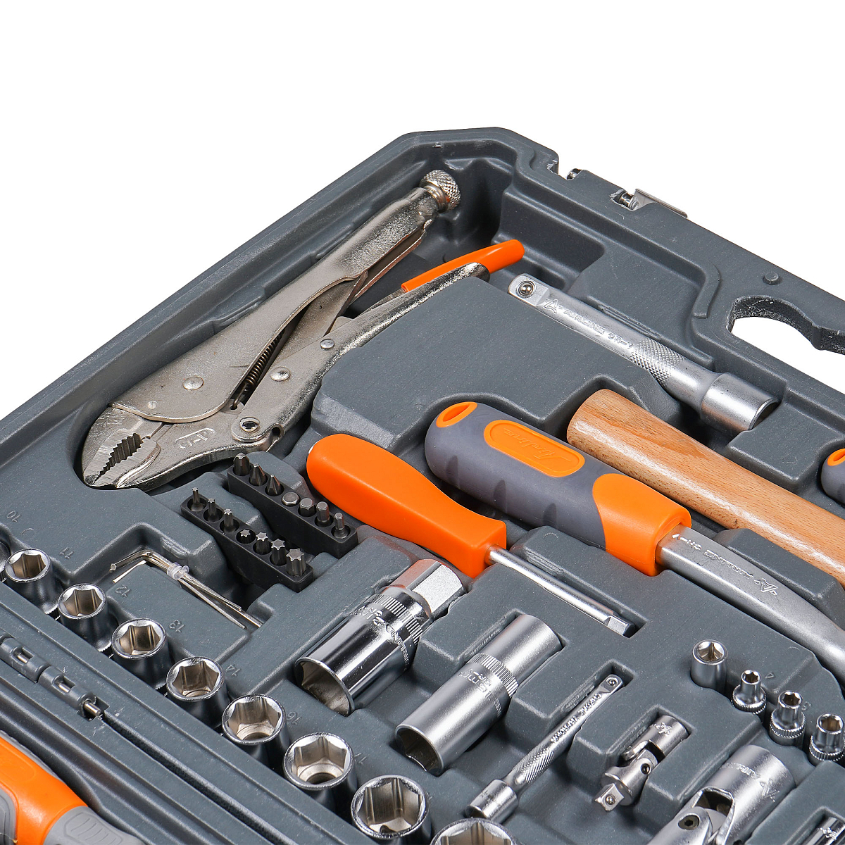 Набор инструментов универсальный 72пр. (головки 1/2", 1/4") кейс