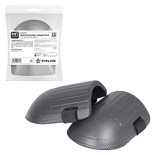 Наколенники защитные, 2 шт., материал EVA, черные, МП-серия