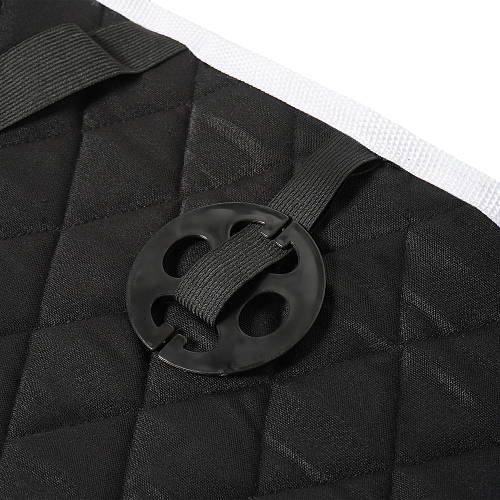 Накидка из искусственного меха, белая с коротким ворсом, на заднее сиденье, 1 шт.