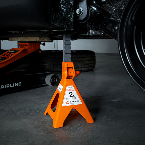 Стойка опорная 2т 262-412мм, зубчатый механизм, 2 шт.