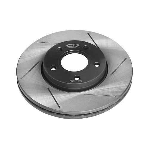 Диски тормозные высокоуглеродистый с технической выточкой и окраской передний левый для автомобилей Ford Focus (04-) d=278 5*108 (серия Carville Racing)