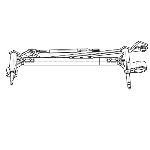 Трапеция стеклоочистителя для автомобилей Opel Corsa D (06-)