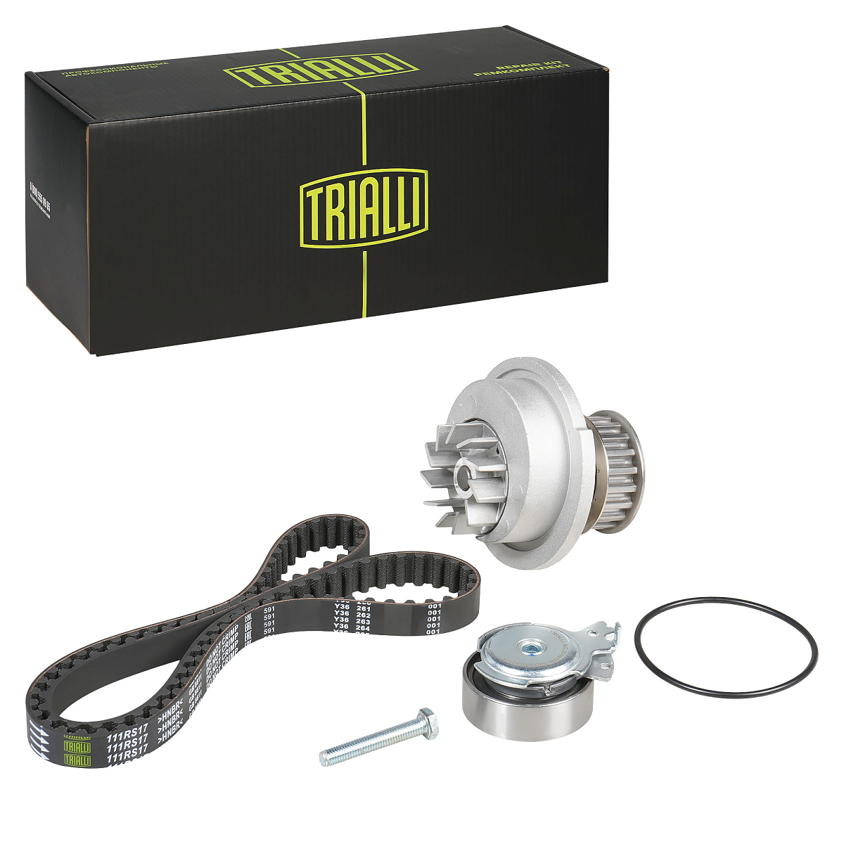 Ремкомплект ГРМ для автомобилей Opel Vectra (88-) 1.6i (помпаLuzar/ремень HNBR/1 ролик)