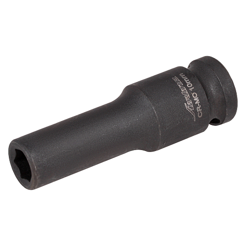 Головка ударная торцевая 1/2"DR шестигранная 10мм, L=78мм