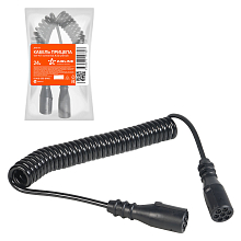 Кабель прицепа 24В тип-N 7 контактов 4,5м (литой)