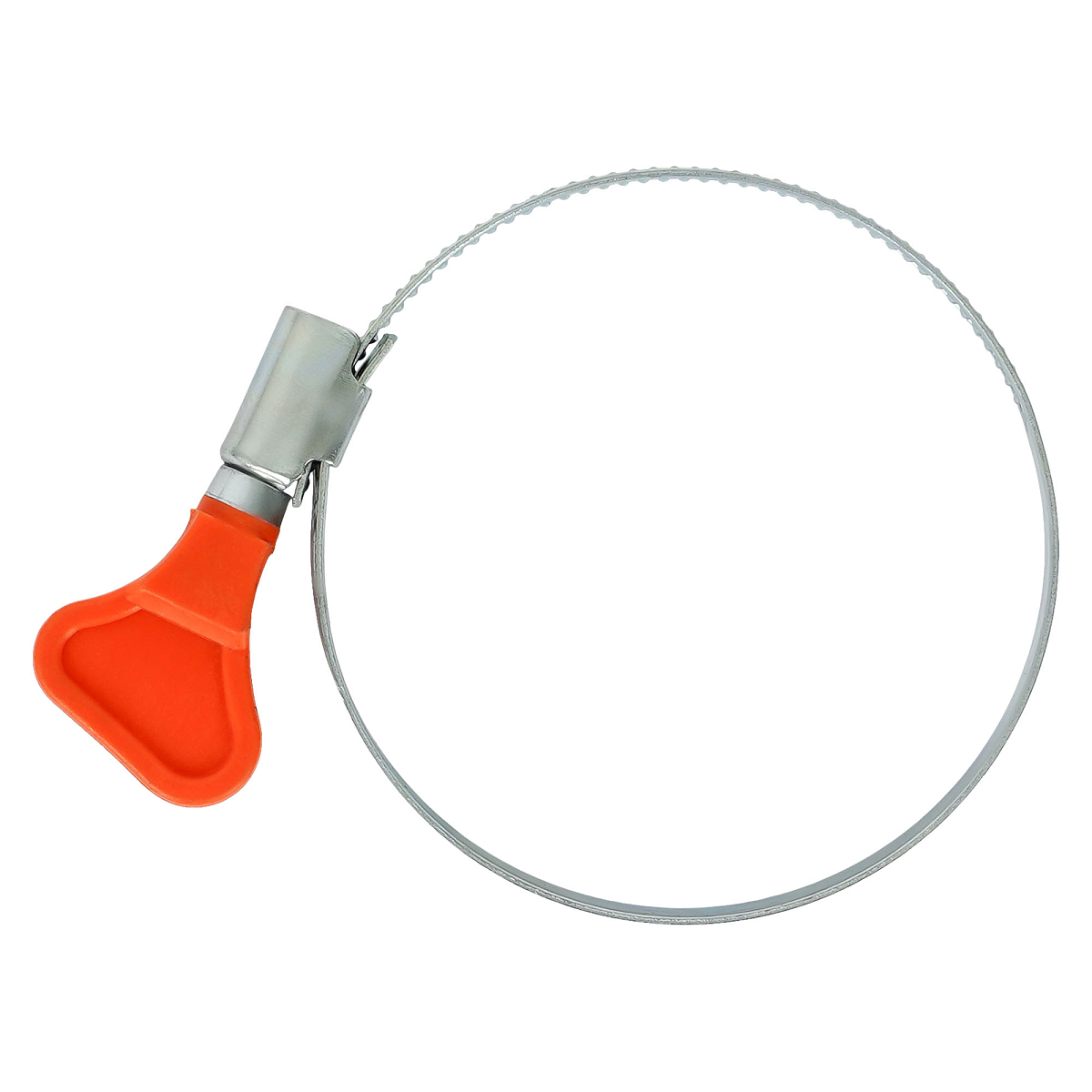 Хомут червячный 50-70/9мм с ключом, стандарт, W1(оцинк.)