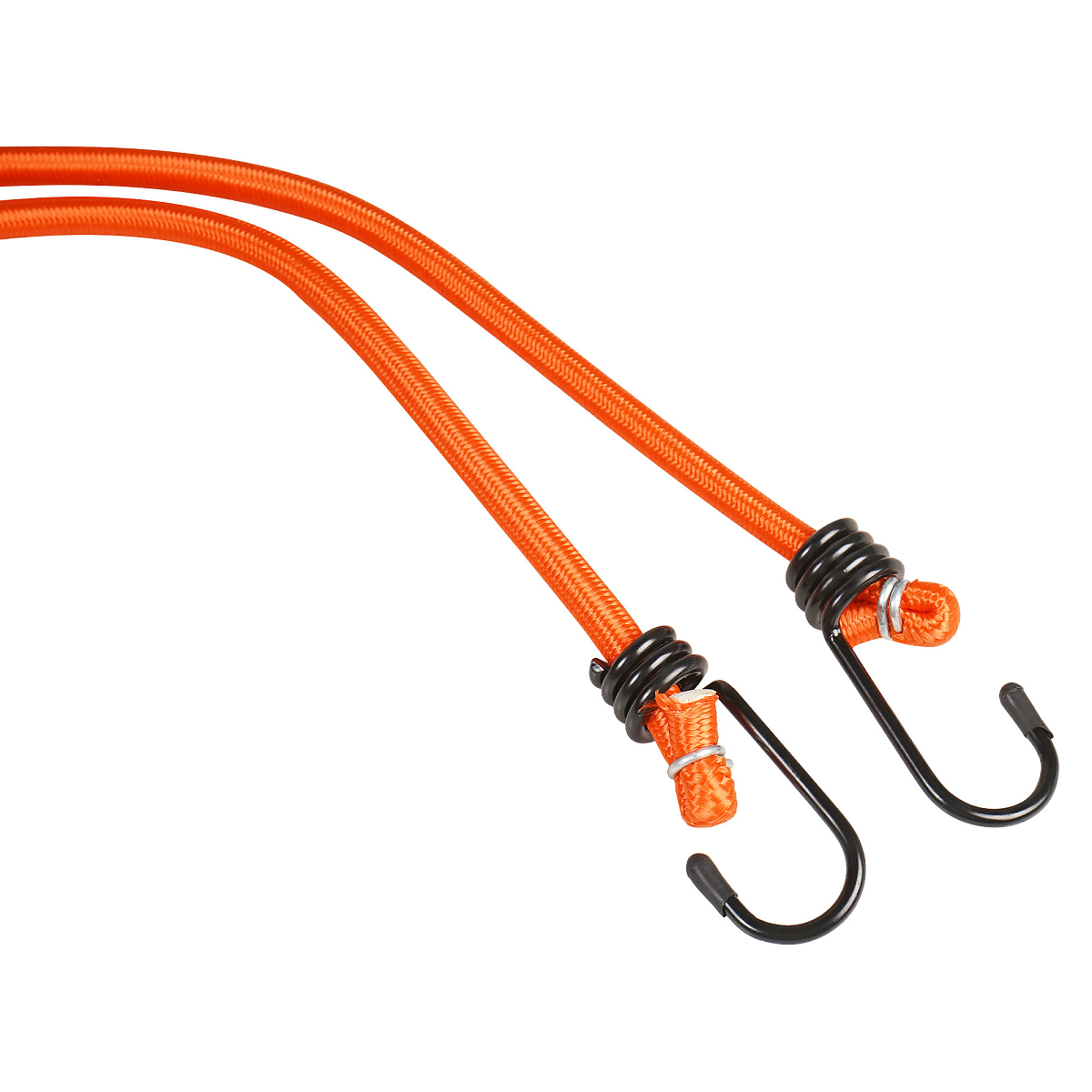 Резинки-стяжки набор "Паук" 4шт.-80 см, D-8 мм (металлические крючки)