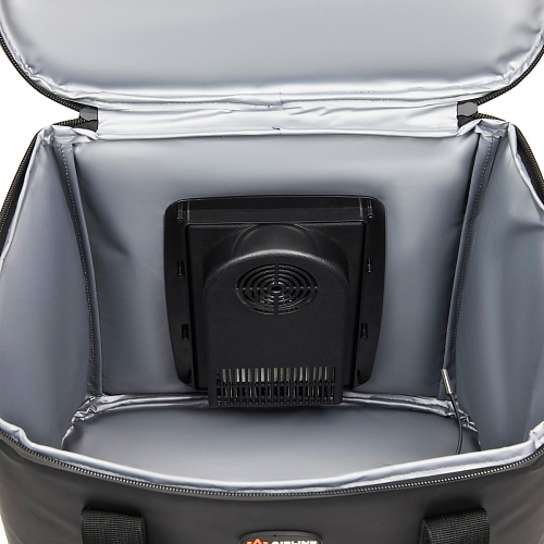 Сумка-холодильник термоэлектр. "Black Edition" 30 л, охлажд/нагрев 12В, 55/68Вт, 36*33*26см, черная