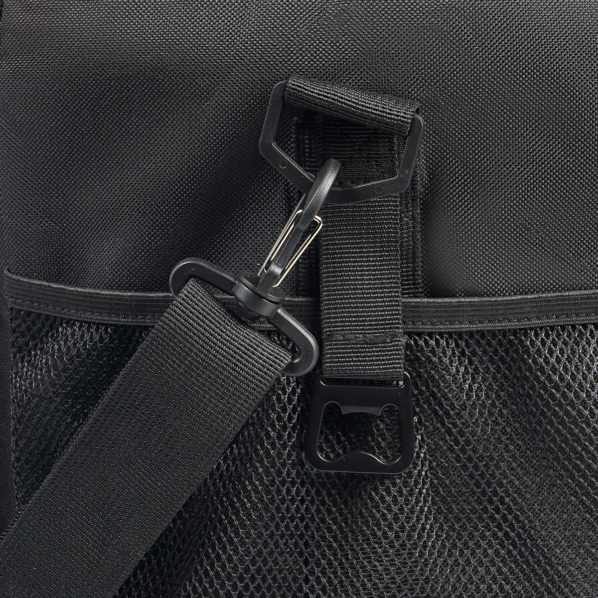 Сумка-холодильник (термосумка) PRO, 36л, 44*33*25см, водонепр., чер./сер.