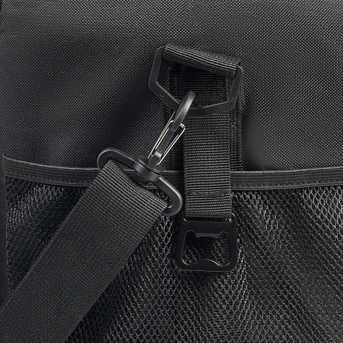 Сумка-холодильник (термосумка) PRO, 36л, 44*33*25см, водонепр., чер./сер.