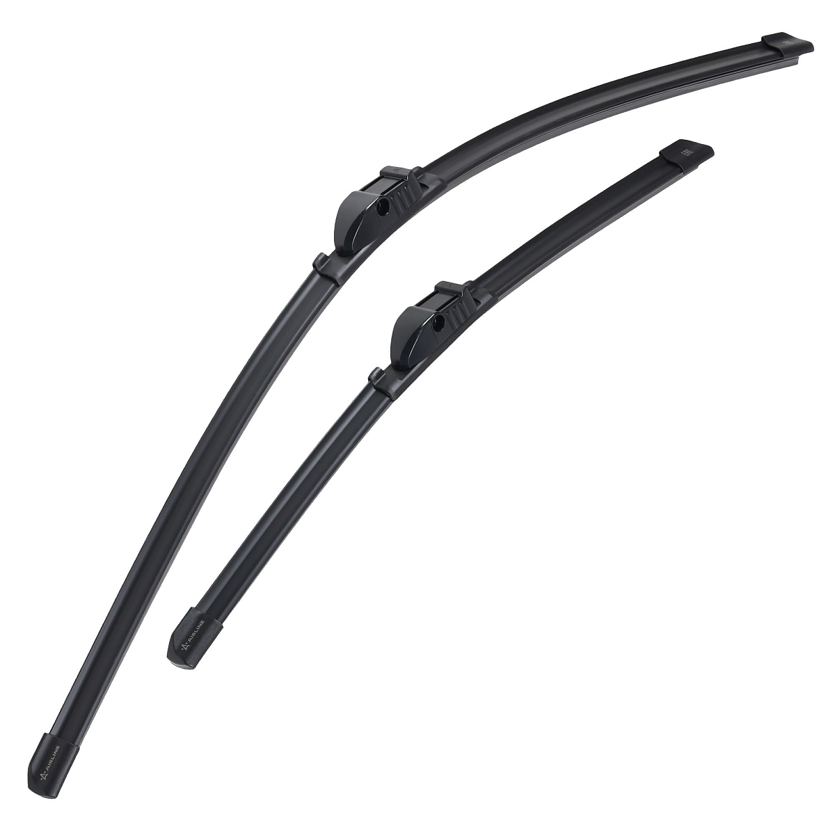 Щетки стеклоочистителя комплект 650/430мм (26"/17") бескаркасные с креплением "Side Pin 22 мм", 2 штуки МП-серия