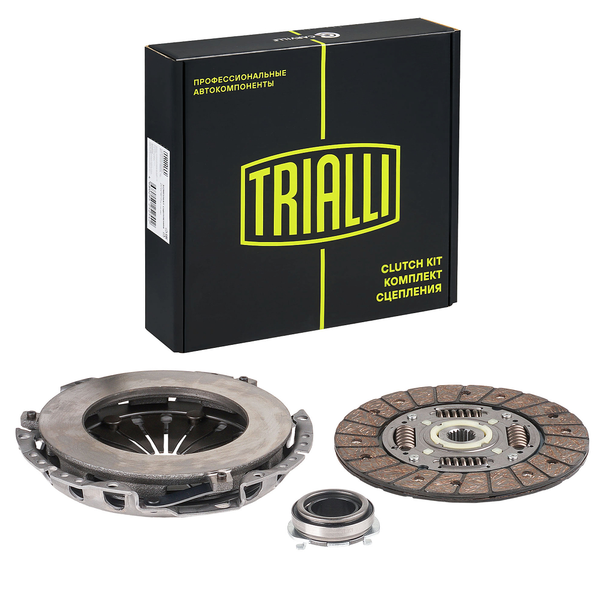 Комплект сцепления для автомобилей Kia Rio (17-) / Ceed (15-) / Hyundai Solaris II (17-) / Accent (18-) 1.4i (6МКПП) в сборе с муфтой