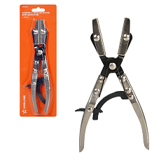 Зажим с фиксатором для шлангов L=250мм