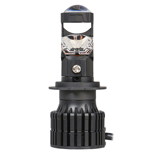 Лампа светодиодная H7 LED LENS, 50Вт, 6800Лм (3400Лм x 2), 6500К (Белый), 12/24В, комплект 2 шт.