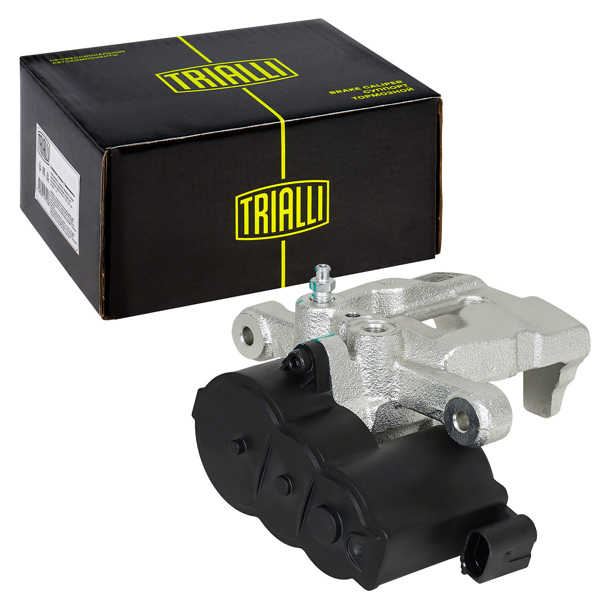 Суппорт тормозной для автомобилей Geely Coolray (18-)/Belgee X50 (23-) задний правый d=34.5мм (автомобиль с электродвигателем стояночного тормоза)