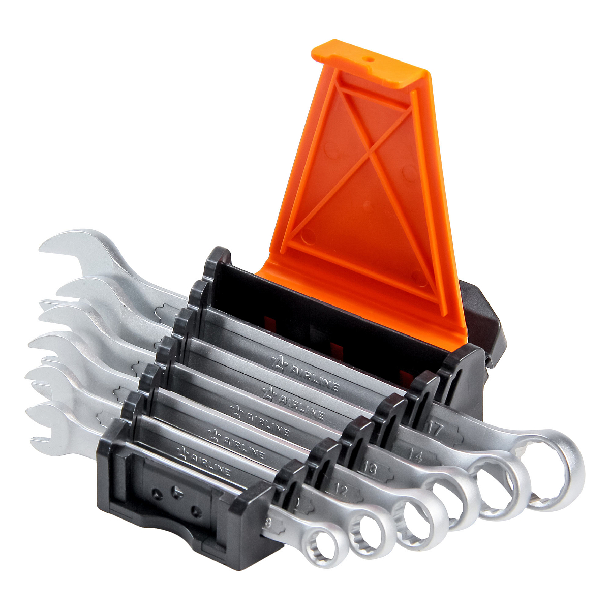 Набор ключей комбинированных PRO 6пр. (8-17мм) холдер