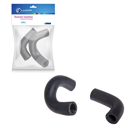 Патрубки отопителя для автомобилей Лада 21214 (EPDM, кмпл., 2шт.)