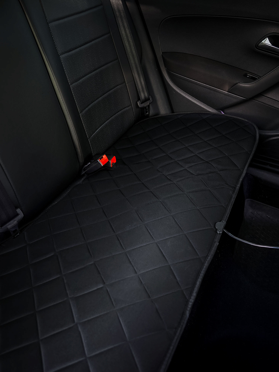 Накидка с подогревом на заднее сиденье 12 В, 35/45 Вт, черная