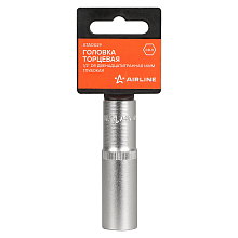 Головка торцевая 1/2"DR двенадцатигранная 16мм, L=78мм пласт.подвес