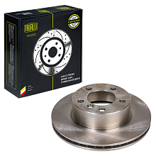 Диски тормозные для автомобилей BMW 1 (F20 / F21) (11-) / 2 (F22) (13-) / 1 (E81 / 87) (04-) передний d=284 окрашенный