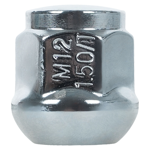 Гайка колесная M12x1,5x25, сфера R12, ключ 19, закрытая, хром, 20 шт для а/м Honda