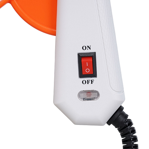 Пистолет (термо) клеевой электрический, сопло 11мм, 220В/60Вт, белый/оранж.