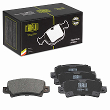 Колодки тормозные дисковые задние для автомобилей Toyota Corolla (E12) (02-)