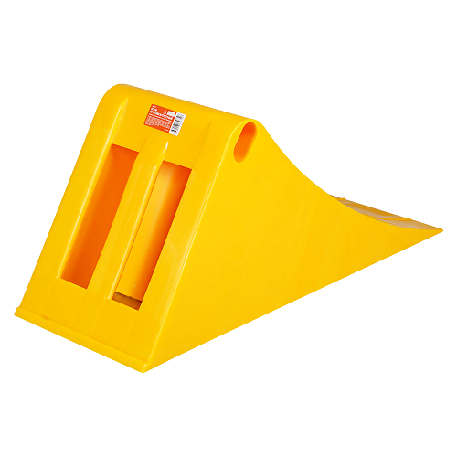 Упор (башмак) противооткатный, пластиковый, грузовой 48х20х22см