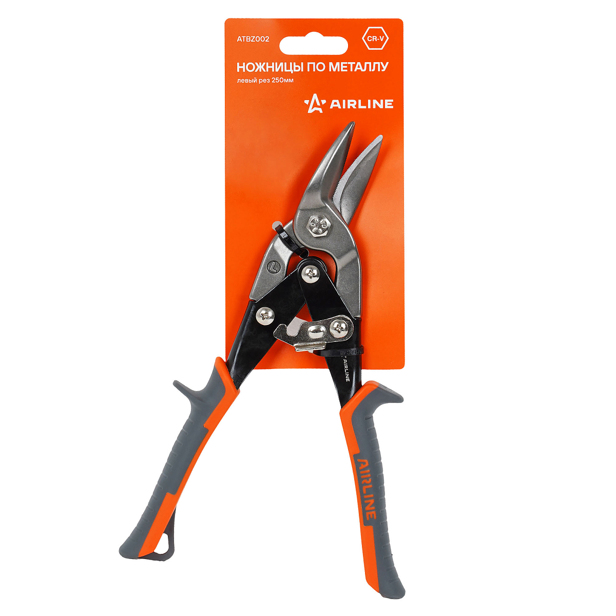 Ножницы по металлу левый рез 250мм