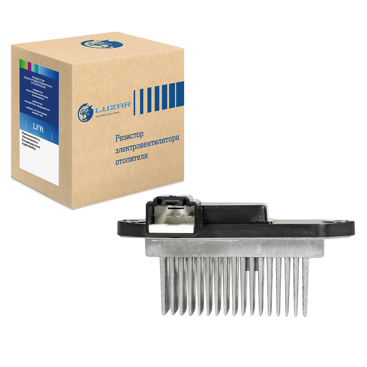 Резистор электровентилятора отопителя для автомобилей Mazda 3 (BK) (03-) (auto A/C)