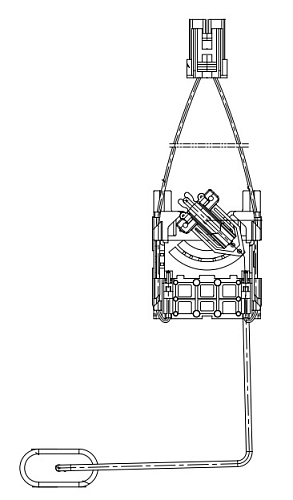 Датчик уровня топлива для автомобилей Chevrolet Spark M300 (09-) 1.0i/1.2i