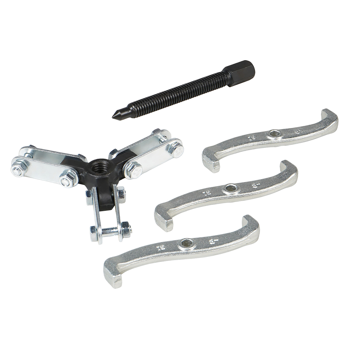 Съемник шарнирный трёхлапый 75мм (40-75мм)