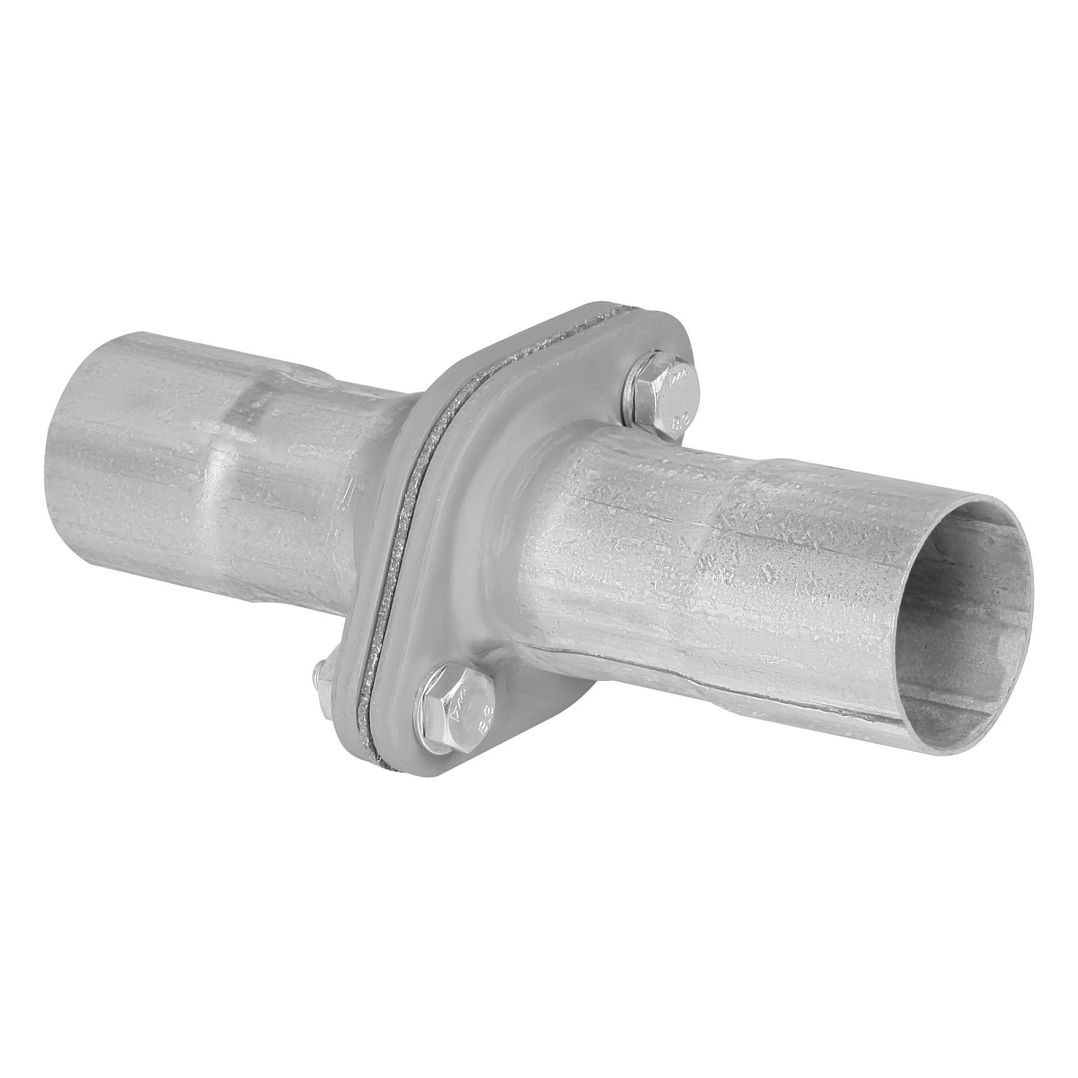 Соединение труб глушителя (комплект фланцев в сборе) FL-55 L=232мм (алюминизированная сталь)