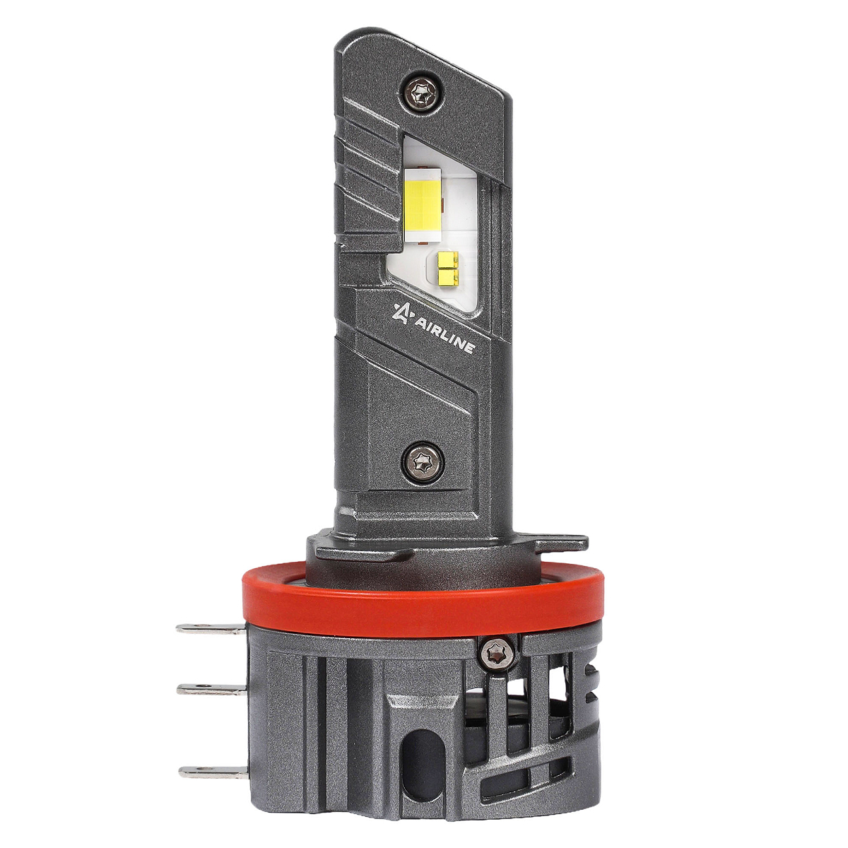 Лампа светодиодная H15 COMPACT, 23Вт, 4400Лм (2200Лм x 2), 6500К (Белый), 12В, комплект 2 шт. МП-серия