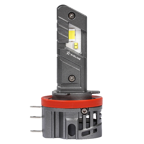 Лампа светодиодная H15 COMPACT, 23Вт, 4400Лм (2200Лм x 2), 6500К (Белый), 12В, комплект 2 шт. МП-серия