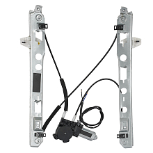 Стеклоподъёмник в сборе для автомобилей Renault Megane II (02-) передн. лев. с мотором