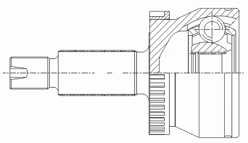 ШРУС наружный для автомобилей KIA Optima JF (15-) 2.0i AT