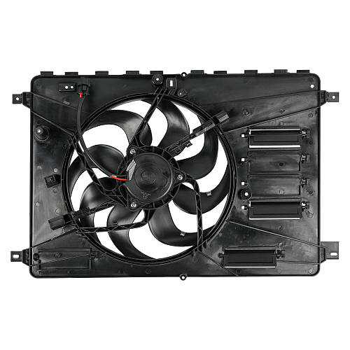 Электровентилятор охлаждения для автомобилей Ford Mondeo IV (07-) (с кожухом)