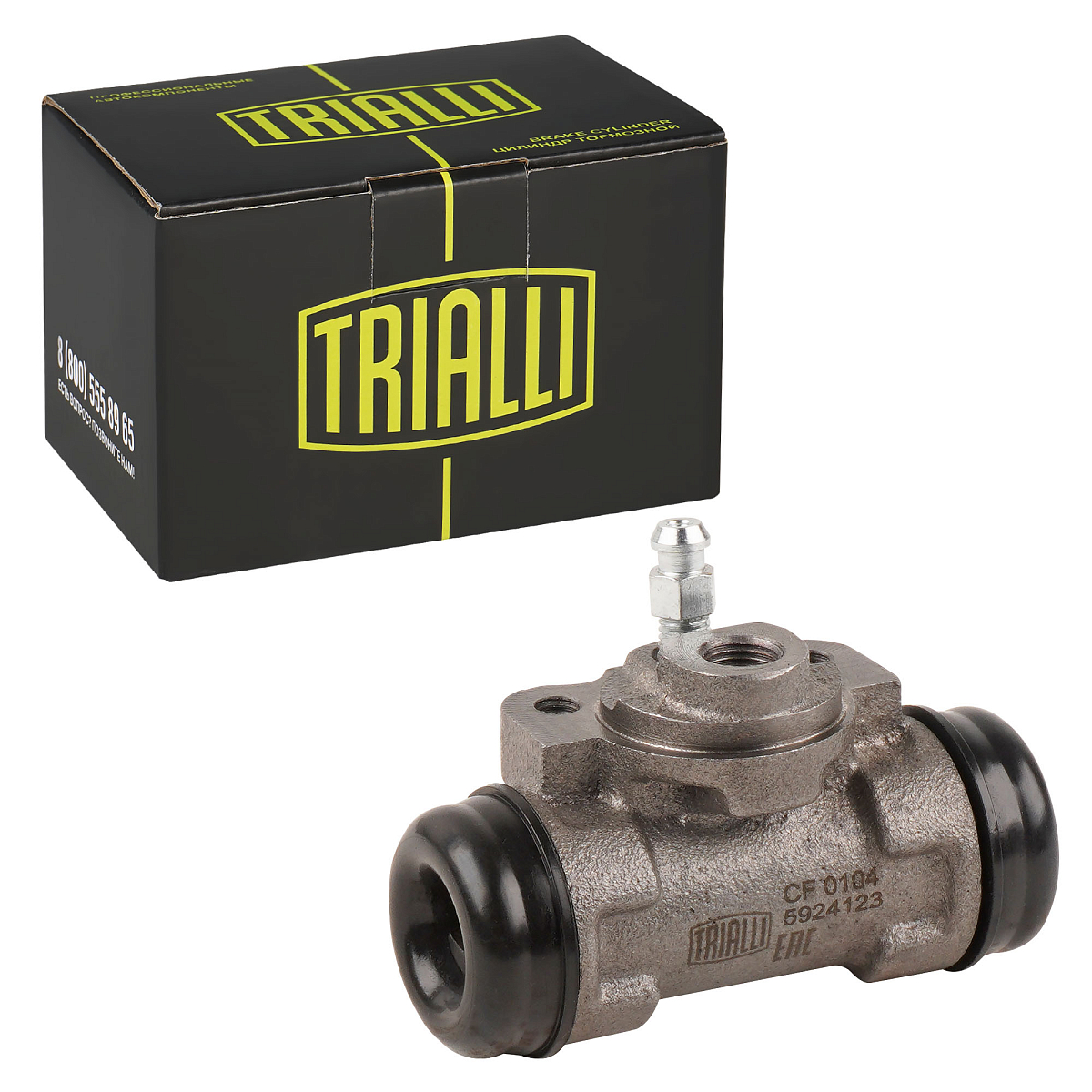 Цилиндр тормозной для автомобилей Toyota RAV4 (94-) задний левый / правый d=17.5мм