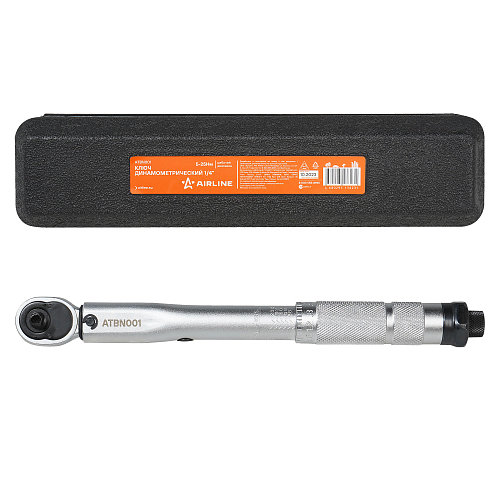 Ключ динамометрический 1/4" 5-25Нм, кейс